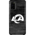 NFL Los Angeles Rams Black & White Galaxy S20 Lite Case