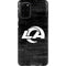 NFL Los Angeles Rams Black & White Galaxy S20 Plus Pro Case