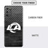 NFL Los Angeles Rams Black & White Galaxy S20 Plus Skin