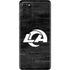 NFL Los Angeles Rams Black & White Galaxy S20 Plus Skin