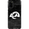 NFL Los Angeles Rams Black & White Galaxy S20 Pro Case