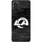NFL Los Angeles Rams Black & White Galaxy S20 Skin