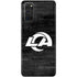 NFL Los Angeles Rams Black & White Galaxy S20 Skin