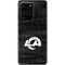 NFL Los Angeles Rams Black & White Galaxy S20 Ultra 5G Skin