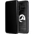 NFL Los Angeles Rams Black & White Galaxy S20 Waterproof Case