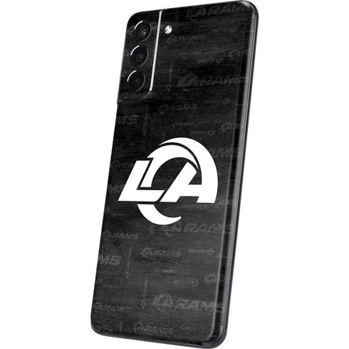 NFL Los Angeles Rams Black & White Galaxy S21 Plus 5G Skin