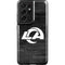 NFL Los Angeles Rams Black & White Galaxy S21 Ultra 5G Pro Case