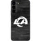 NFL Los Angeles Rams Black & White Galaxy S22 Skin