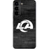 NFL Los Angeles Rams Black & White Galaxy S22 Skin