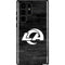 NFL Los Angeles Rams Black & White Galaxy S22 Ultra Pro Case