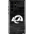 NFL Los Angeles Rams Black & White Galaxy S22 Ultra Pro Case
