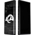 NFL Los Angeles Rams Black & White Galaxy S22 Ultra Pro Case