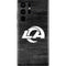 NFL Los Angeles Rams Black & White Galaxy S22 Ultra Skin