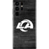 NFL Los Angeles Rams Black & White Galaxy S22 Ultra Skin