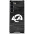 NFL Los Angeles Rams Black & White Galaxy S23 Clear Case