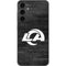 NFL Los Angeles Rams Black & White Galaxy S23 FE Skin