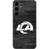 NFL Los Angeles Rams Black & White Galaxy S23 FE Skin