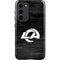 NFL Los Angeles Rams Black & White Galaxy S23 Plus Pro Case