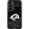 NFL Los Angeles Rams Black & White Galaxy S23 Pro Case