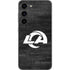 NFL Los Angeles Rams Black & White Galaxy S23 Skin