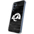 NFL Los Angeles Rams Black & White Galaxy S24 Clear Case