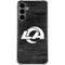 NFL Los Angeles Rams Black & White Galaxy S24 Plus Clear Case