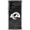 NFL Los Angeles Rams Black & White Galaxy S24 Ultra Clear Case