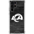 NFL Los Angeles Rams Black & White Galaxy S24 Ultra Clear Case