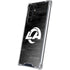 NFL Los Angeles Rams Black & White Galaxy S24 Ultra Clear Case