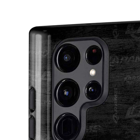 NFL Los Angeles Rams Black & White Galaxy S24 Ultra Impact Case