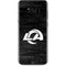 NFL Los Angeles Rams Black & White Galaxy S8 Skin