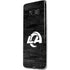 NFL Los Angeles Rams Black & White Galaxy S8 Skin