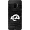 NFL Los Angeles Rams Black & White Galaxy S9 Plus Skin