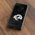 NFL Los Angeles Rams Black & White Galaxy S9 Plus Skin