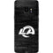 NFL Los Angeles Rams Black & White Galaxy S9 Skin