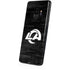 NFL Los Angeles Rams Black & White Galaxy S9 Skin