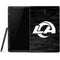 NFL Los Angeles Rams Black & White Samsung Galaxy Tab Skin