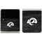 NFL Los Angeles Rams Black & White Galaxy Z Flip3 5G Skin