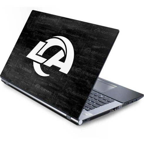 NFL Los Angeles Rams Black & White Generic Laptop Skin