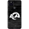 NFL Los Angeles Rams Black & White Google Pixel 5a Skin