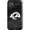 NFL Los Angeles Rams Black & White iPhone 11 Impact Case