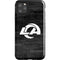 NFL Los Angeles Rams Black & White iPhone 11 Pro Max Impact Case