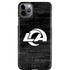 NFL Los Angeles Rams Black & White iPhone 11 Pro Max Lite Case