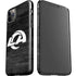 NFL Los Angeles Rams Black & White iPhone 11 Pro Max Lite Case