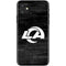 NFL Los Angeles Rams Black & White iPhone 11 Skin