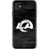 NFL Los Angeles Rams Black & White iPhone 11 Skin