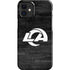 NFL Los Angeles Rams Black & White iPhone 12 Mini Lite Case