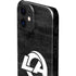 NFL Los Angeles Rams Black & White iPhone 12 Mini Lite Case