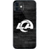 NFL Los Angeles Rams Black & White iPhone 12 Mini Skin