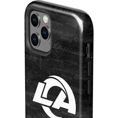 NFL Los Angeles Rams Black & White iPhone 12 Pro Impact Case